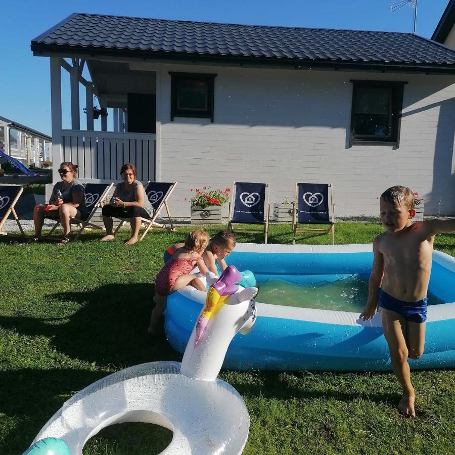 Krysiakowe Chatki Gąski Esterno foto