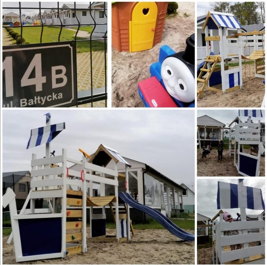 Krysiakowe Chatki Gąski Esterno foto